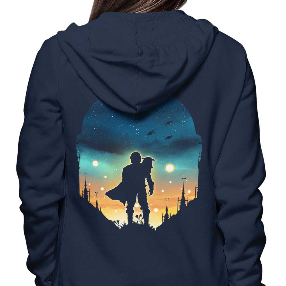 Djarin Sunset - Hoodie T-Shirts, Sweatshirt | CiraTrend.com (Image 3)