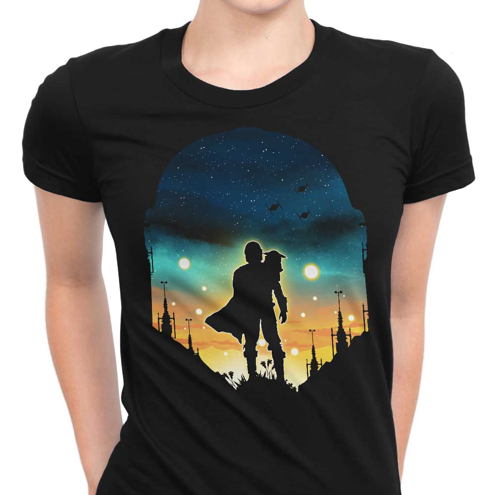 Djarin Sunset - Women's Apparel T-Shirts, Hoodie, Sweatshirt | CiraTrend.com (Image 1)