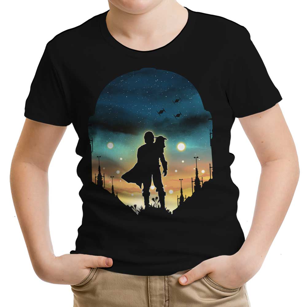 Djarin Sunset - Youth Apparel T-Shirts, Hoodie, Sweatshirt | CiraTrend.com (Image 1)