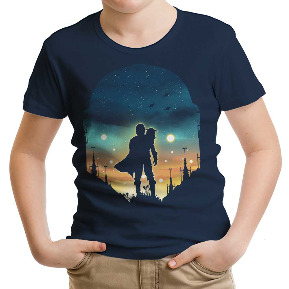 Djarin Sunset - Youth Apparel T-Shirts, Hoodie, Sweatshirt | CiraTrend.com (Image 3)