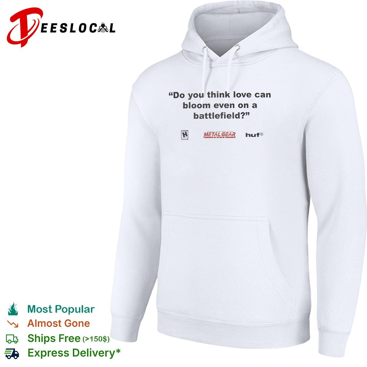 Do you think love can bloom even on a battlefield shirt