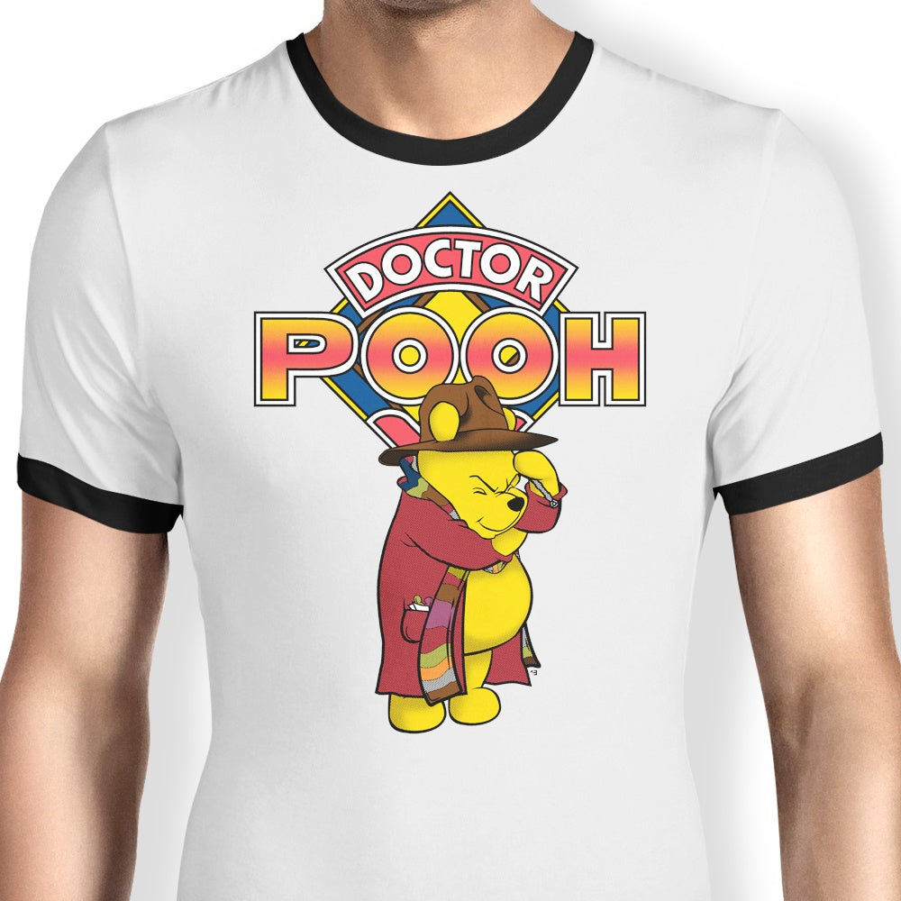Doctor Pooh - Ringer T-Shirt Hoodie, Sweatshirt | CiraTrend.com (Image 3)