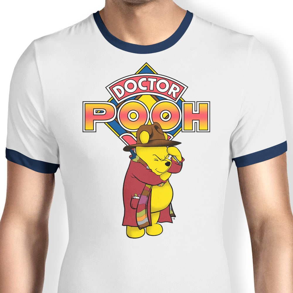 Doctor Pooh - Ringer T-Shirt Hoodie, Sweatshirt | CiraTrend.com (Image 1)