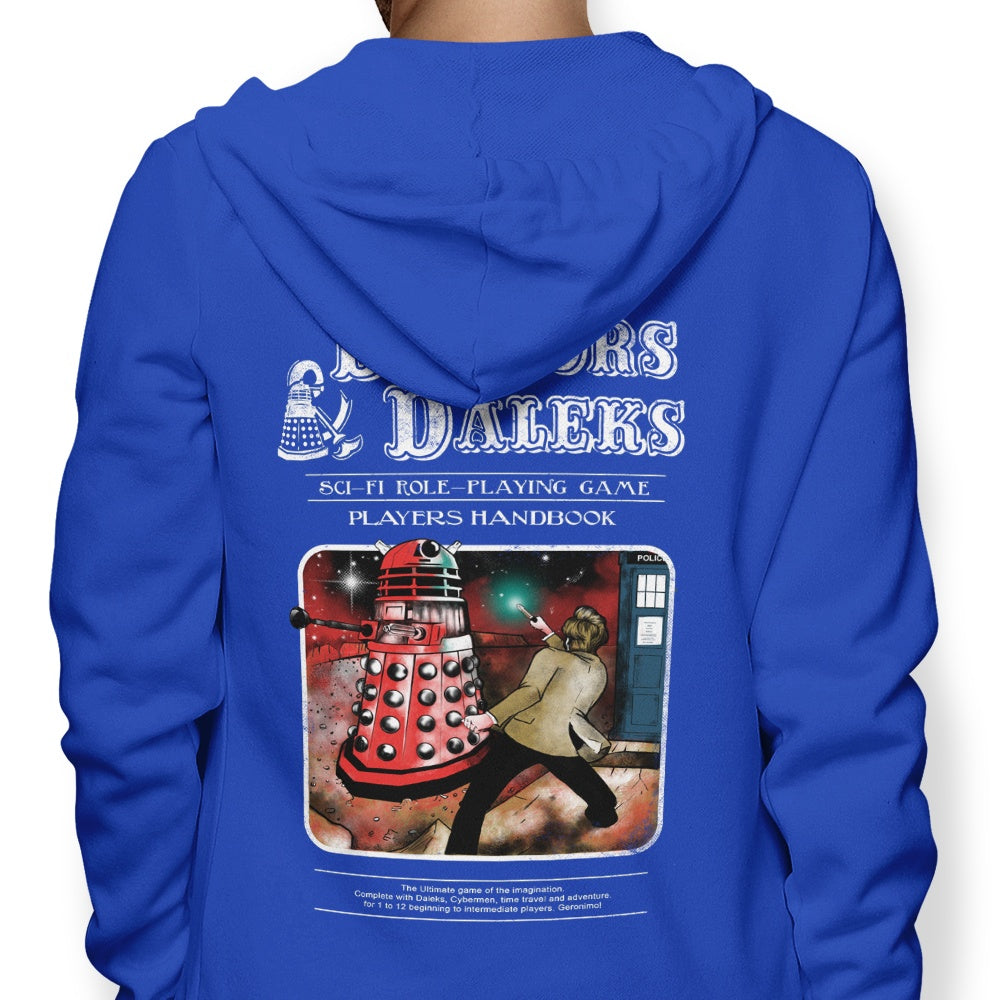 Doctors and Daleks - Hoodie T-Shirts, Sweatshirt | CiraTrend.com (Image 1)