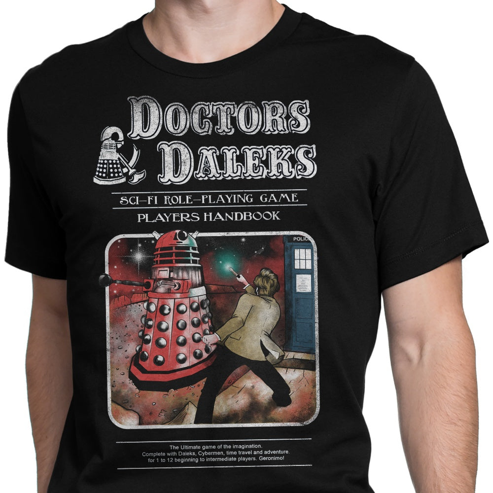 Doctors and Daleks - Men's Apparel T-Shirts, Hoodie, Sweatshirt | CiraTrend.com (Image 4)