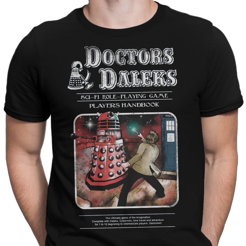Doctors and Daleks - Men's Apparel T-Shirts, Hoodie, Sweatshirt | CiraTrend.com (Image 5)