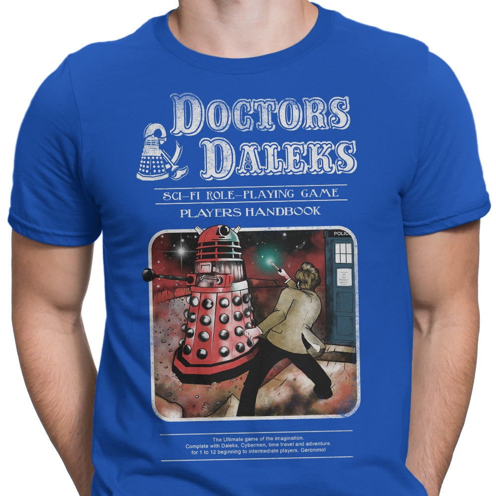 Doctors and Daleks - Men's Apparel T-Shirts, Hoodie, Sweatshirt | CiraTrend.com (Image 2)