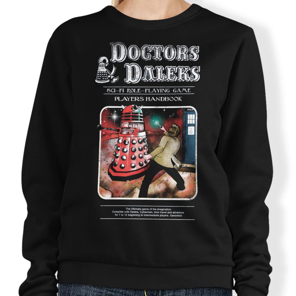 Doctors and Daleks - Sweatshirt T-Shirts, Hoodie | CiraTrend.com (Image 3)