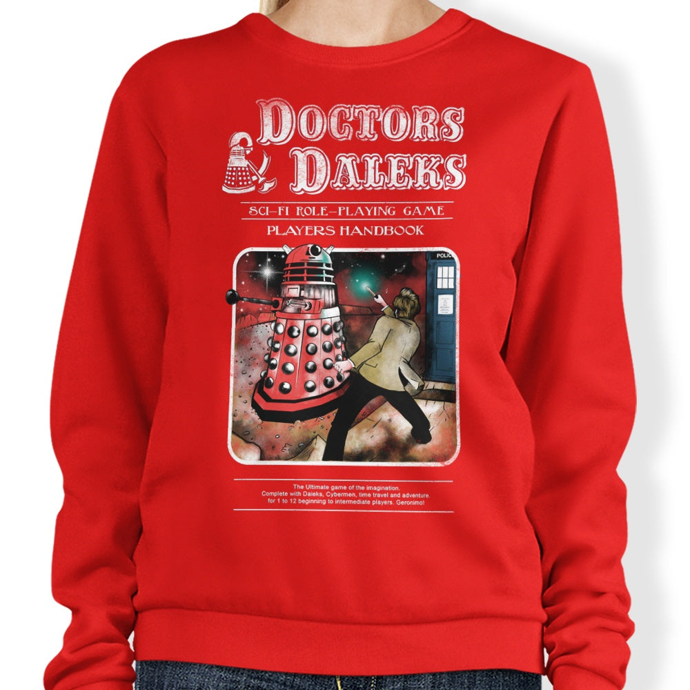 Doctors and Daleks - Sweatshirt T-Shirts, Hoodie | CiraTrend.com (Image 4)