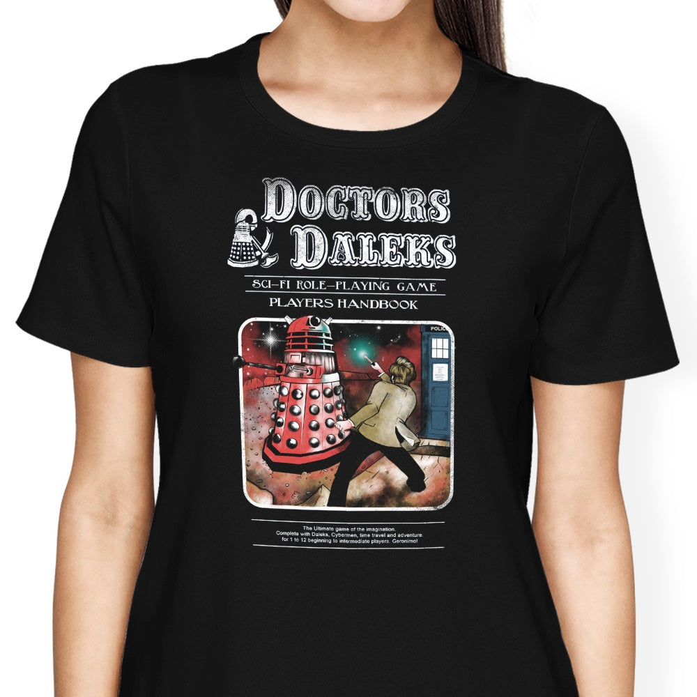 Doctors and Daleks - Women's Apparel T-Shirts, Hoodie, Sweatshirt | CiraTrend.com (Image 4)