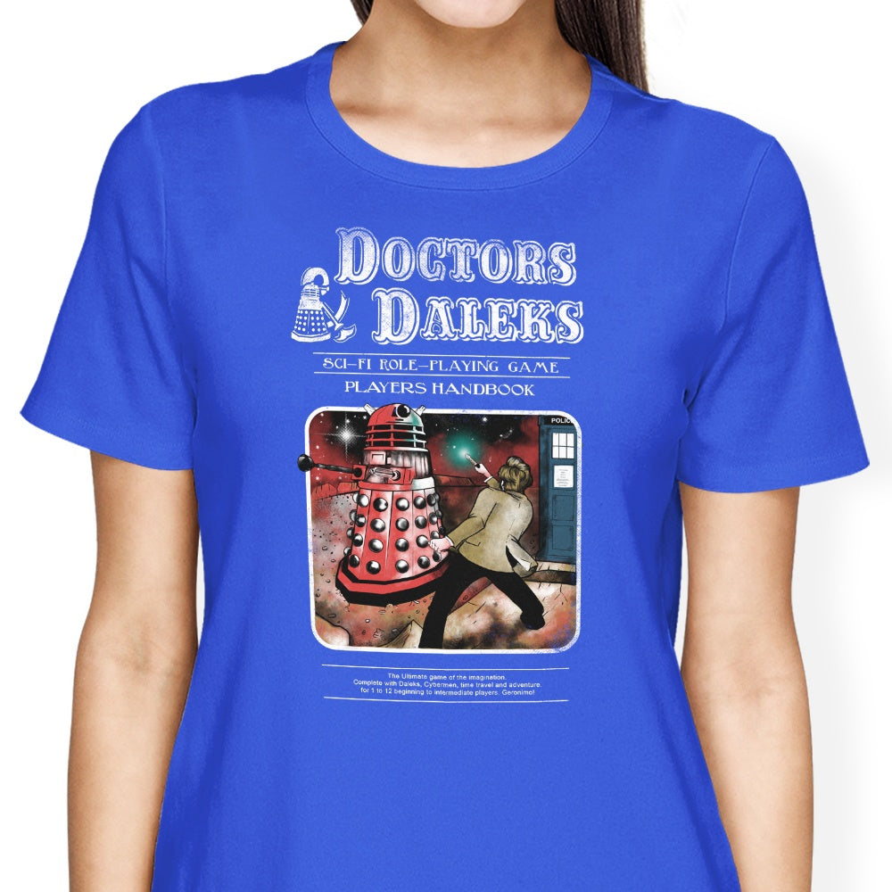 Doctors and Daleks - Women's Apparel T-Shirts, Hoodie, Sweatshirt | CiraTrend.com (Image 2)