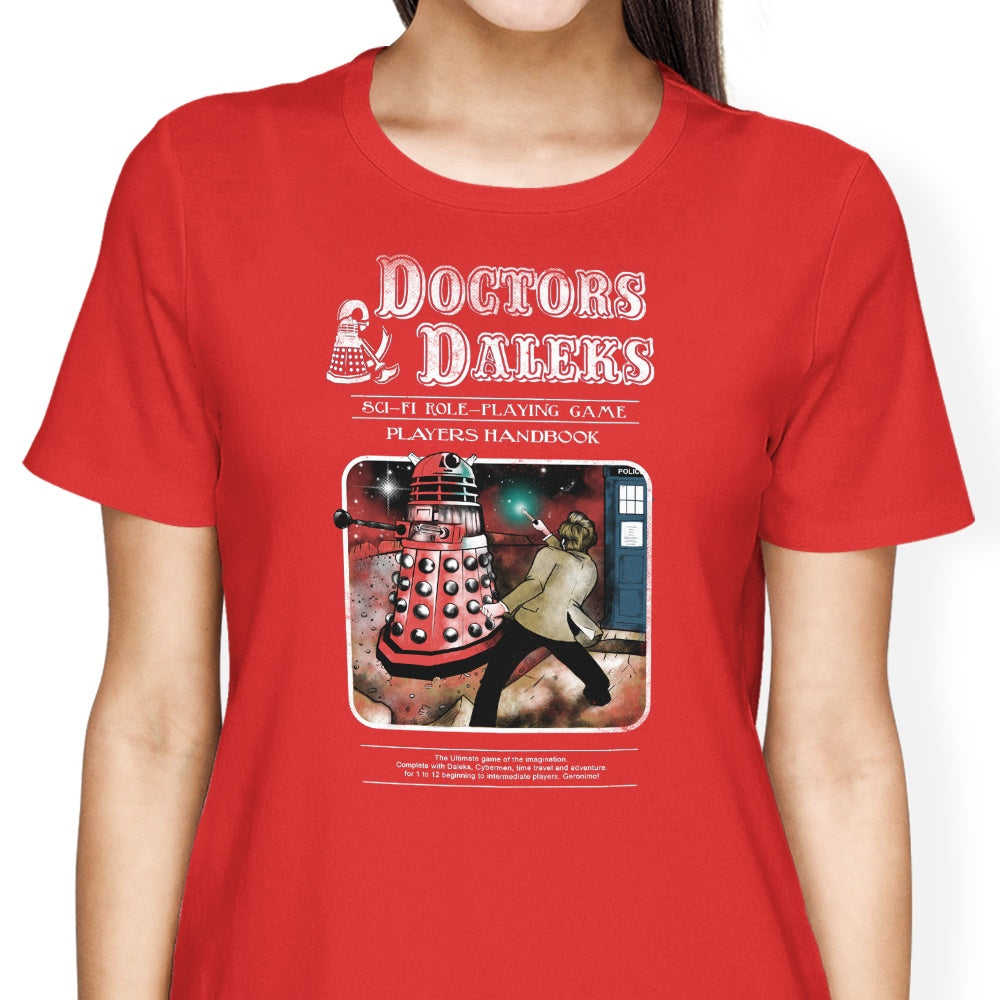Doctors and Daleks - Women's Apparel T-Shirts, Hoodie, Sweatshirt | CiraTrend.com (Image 5)
