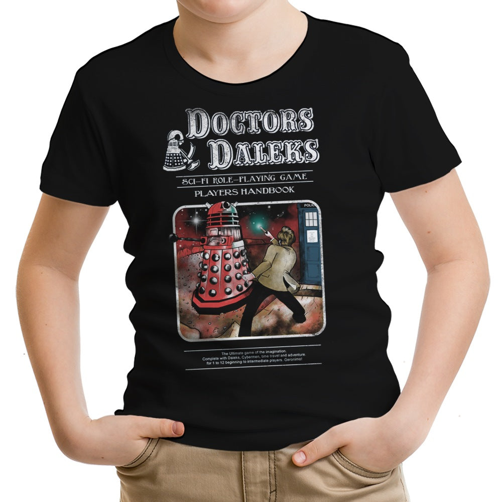 Doctors and Daleks - Youth Apparel T-Shirts, Hoodie, Sweatshirt | CiraTrend.com (Image 3)
