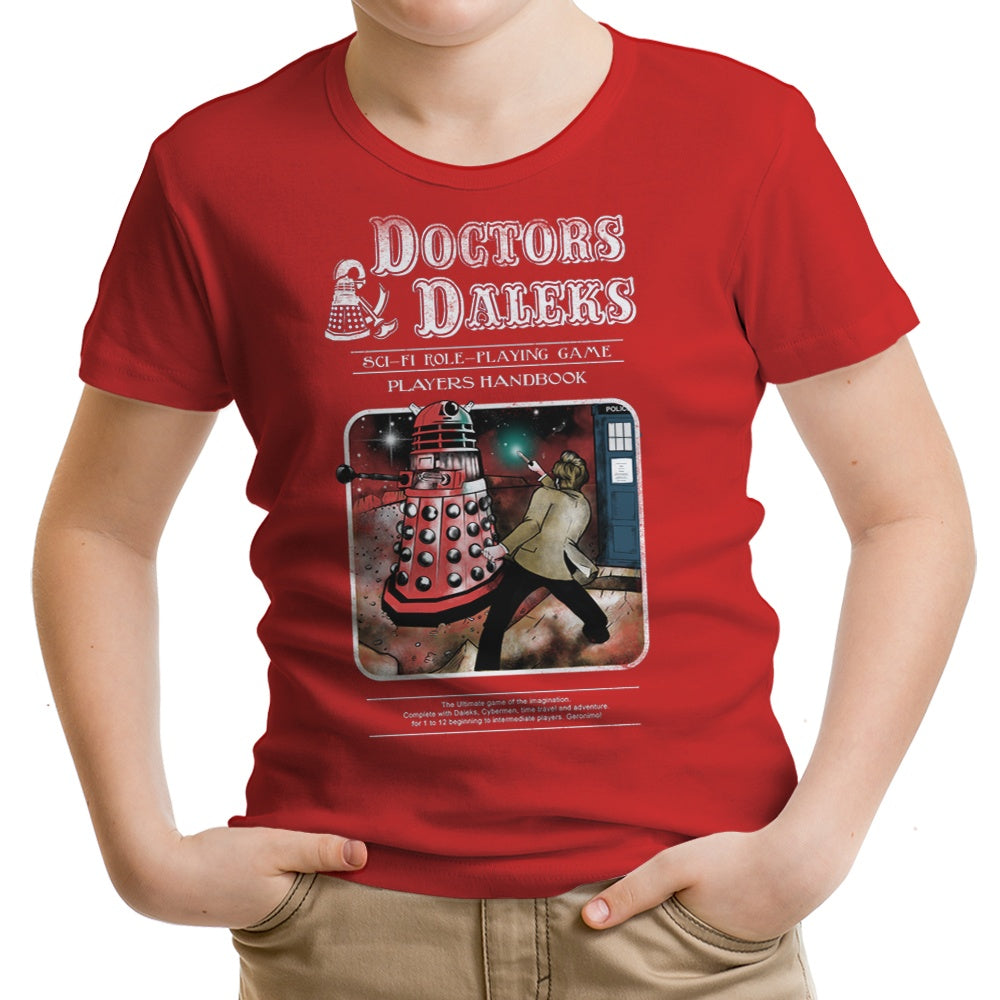 Doctors and Daleks - Youth Apparel T-Shirts, Hoodie, Sweatshirt | CiraTrend.com (Image 4)