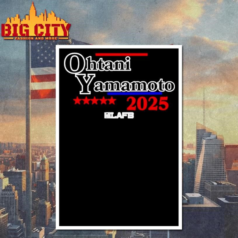 Dodgers Ohtani Yamamoto 2025 Shirt