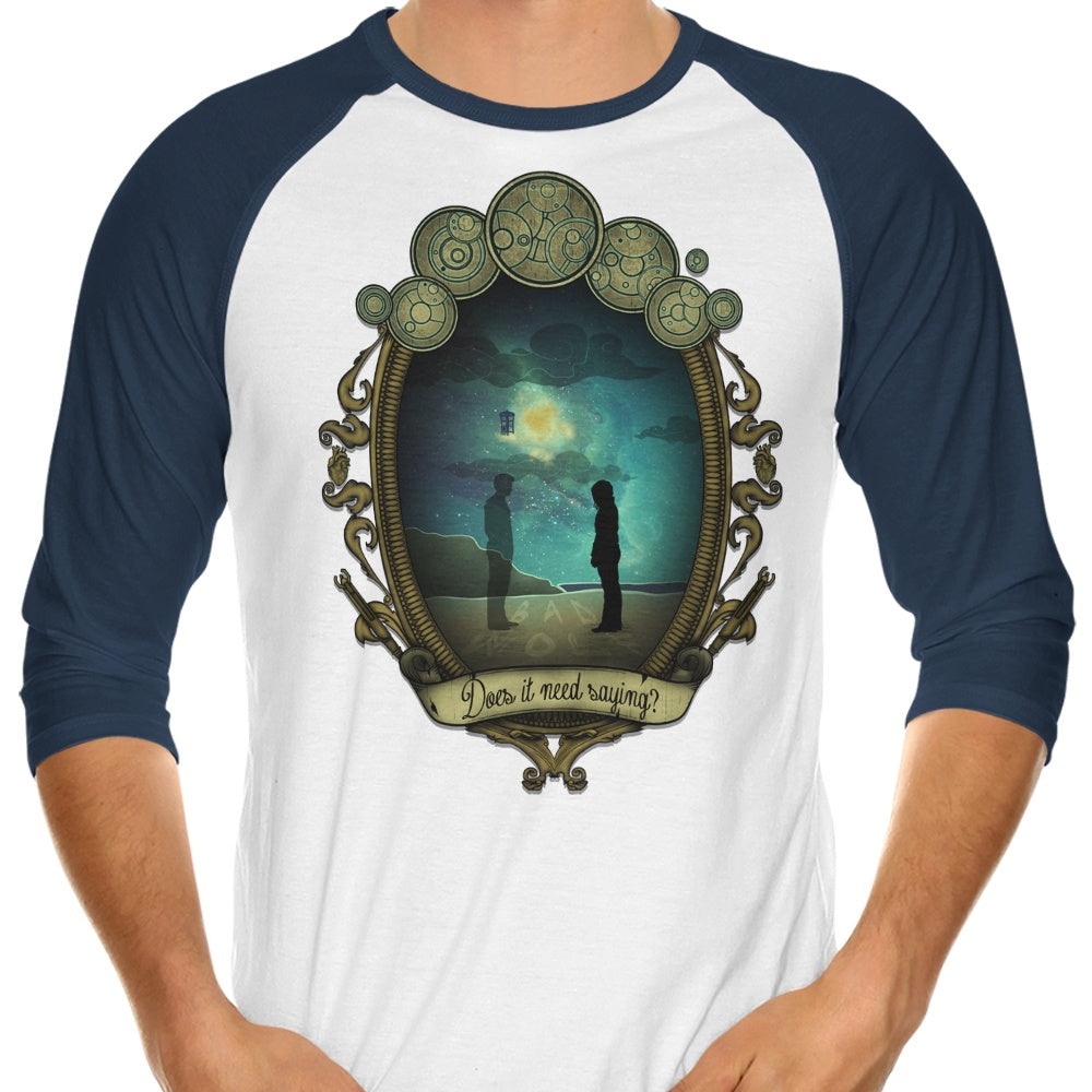 Does it Need Saying? - 3/4 Sleeve Raglan T-Shirt Hoodie, Sweatshirt | CiraTrend.com (Image 3)