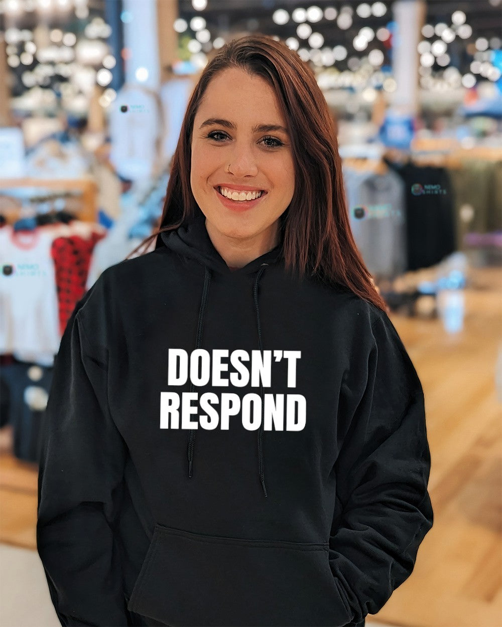 Doesn’t Respond text shirt