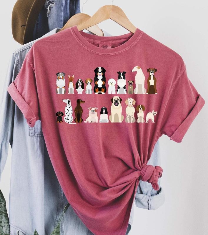 Dog Breeds Farm Animal Lover T-Shirt Hoodie, Sweatshirt | CiraTrend.com