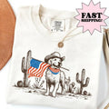 Dog Shirt, 4th Of July Shirt, USA Shirt, Western Shirt, Fourth Of July Shirt, American Flag Shirt, America Shirt, Vintage...