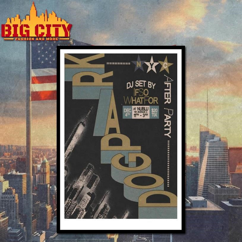 Dogpark Dec 4 2025 Irving Plaza In New York NY Poster Shirt