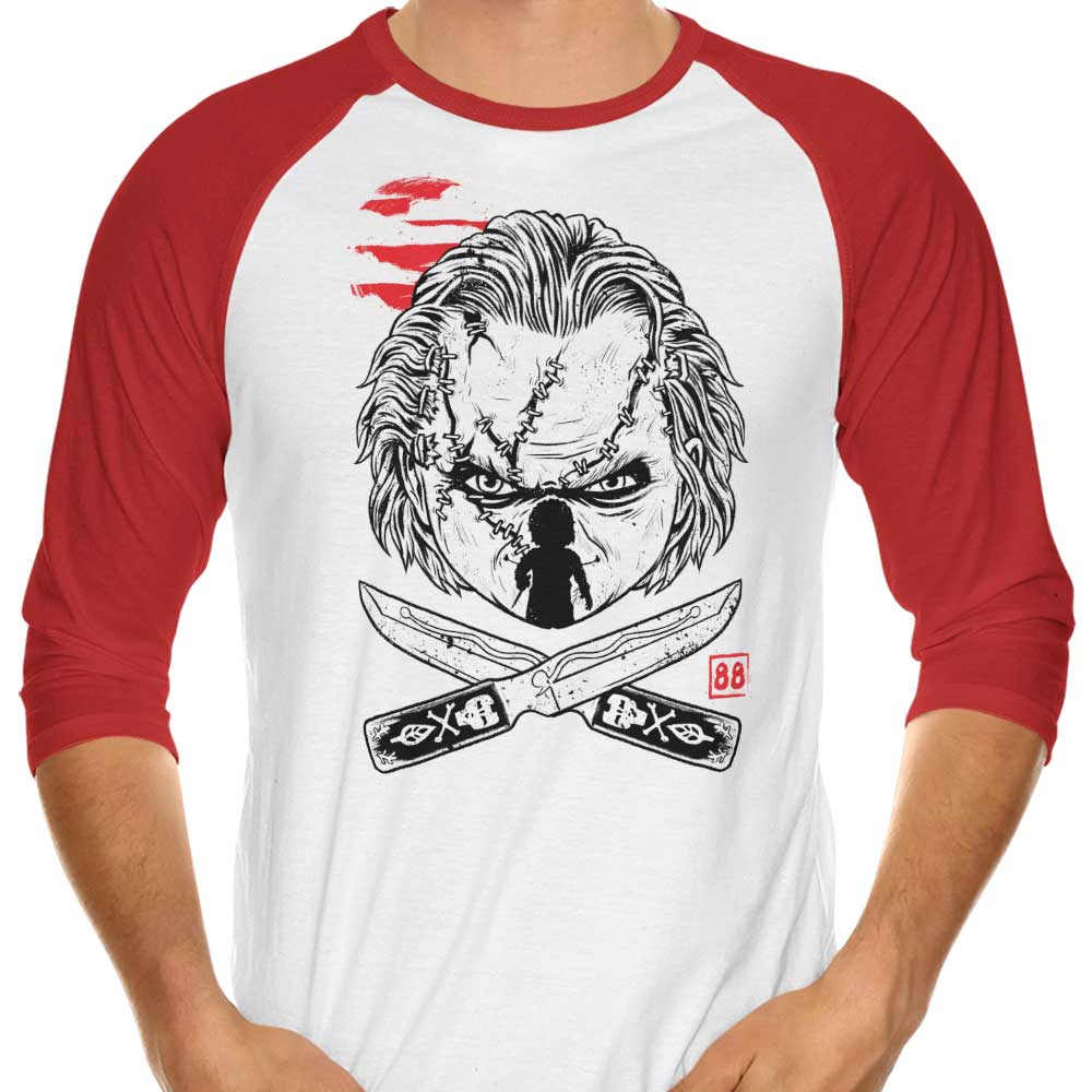 Doll Ink - 3/4 Sleeve Raglan T-Shirt Hoodie, Sweatshirt | CiraTrend.com (Image 3)