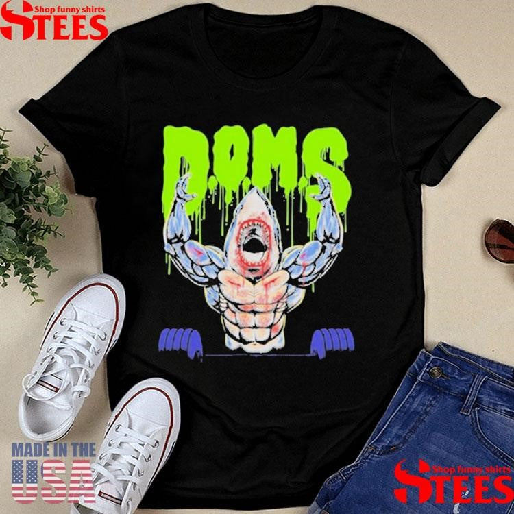 Doms Shark Slime Green T-shirt
