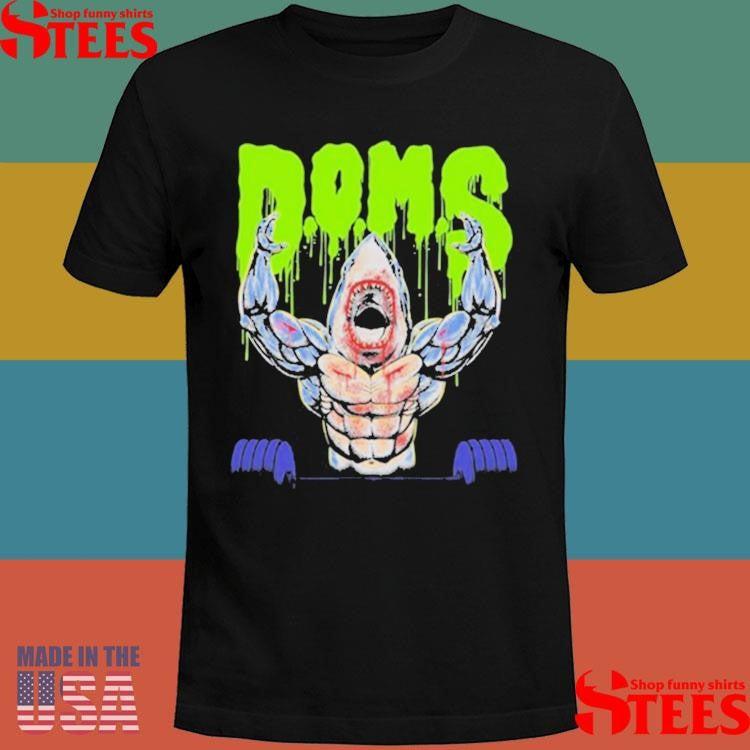 Doms Shark Slime Green T-shirt