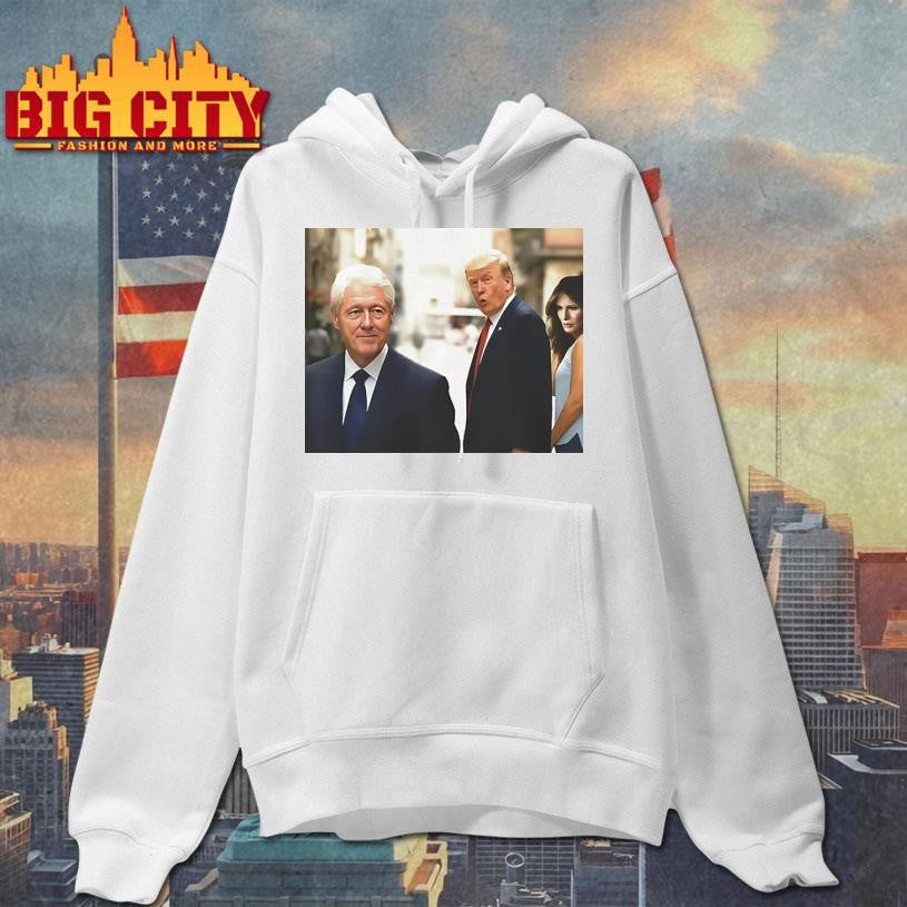 Donald Trump And Bill Clinton Bubba Distracted Boyfriend Meme Shirt