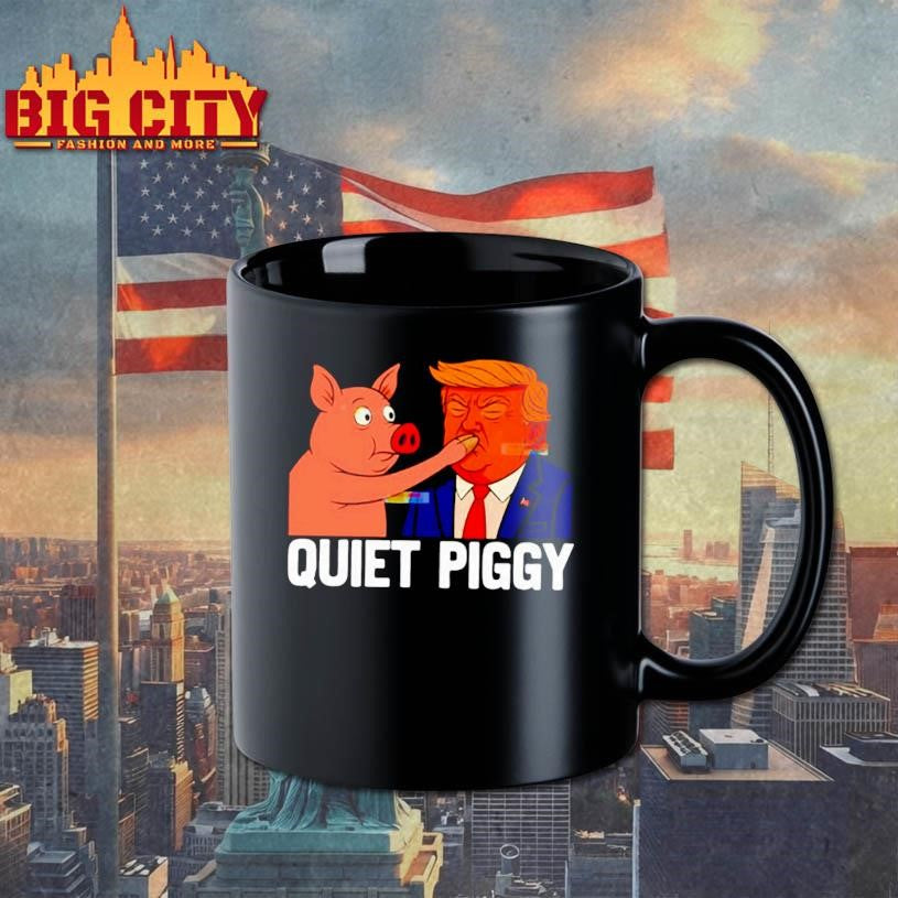 Donald Trump Quiet Piggy Anti Trump Democrat Liberal Republican Shirt