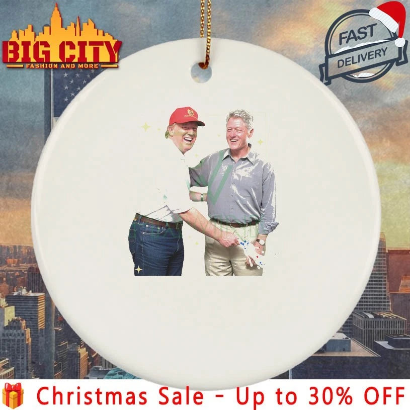 Donald Trump and Bill Clinton Blowing Bubba Big Beautiful Bill Political Statement Shirt