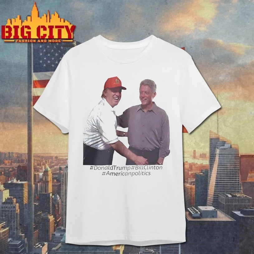 Donald Trump and Bill Clinton Photo Shirt