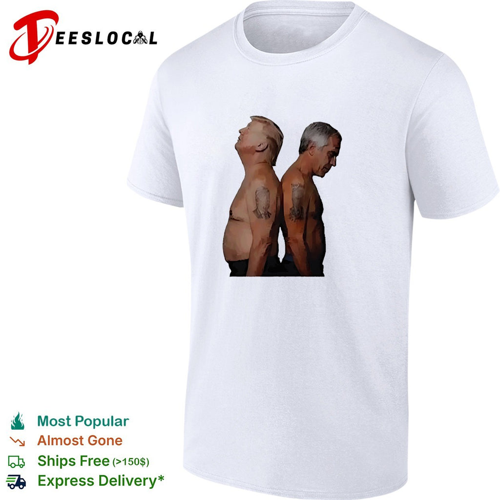 Donald Trump and Jeffrey Epstein Parental Advisory Explicit Content funny shirt