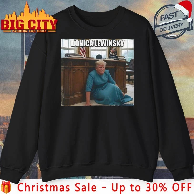 Donica Lewinsky Donald Trump Parody Bubba &amp; Trump Shirt