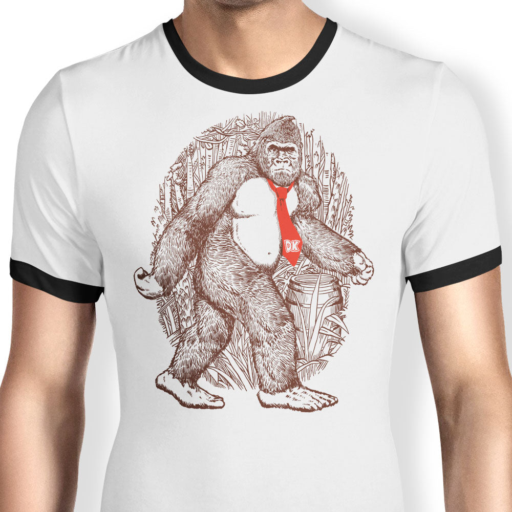 Donkey Sighting - Ringer T-Shirt Hoodie, Sweatshirt | CiraTrend.com (Image 1)