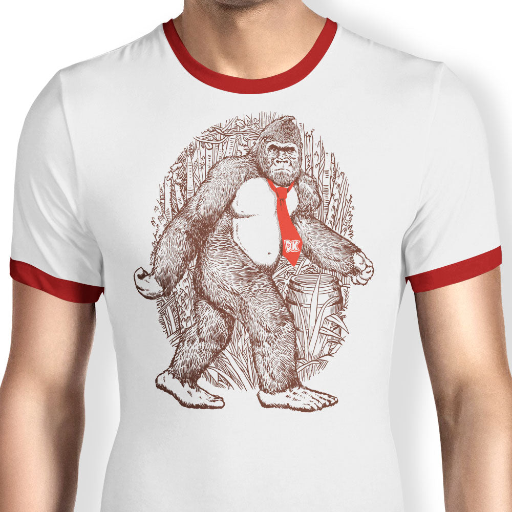 Donkey Sighting - Ringer T-Shirt Hoodie, Sweatshirt | CiraTrend.com (Image 3)
