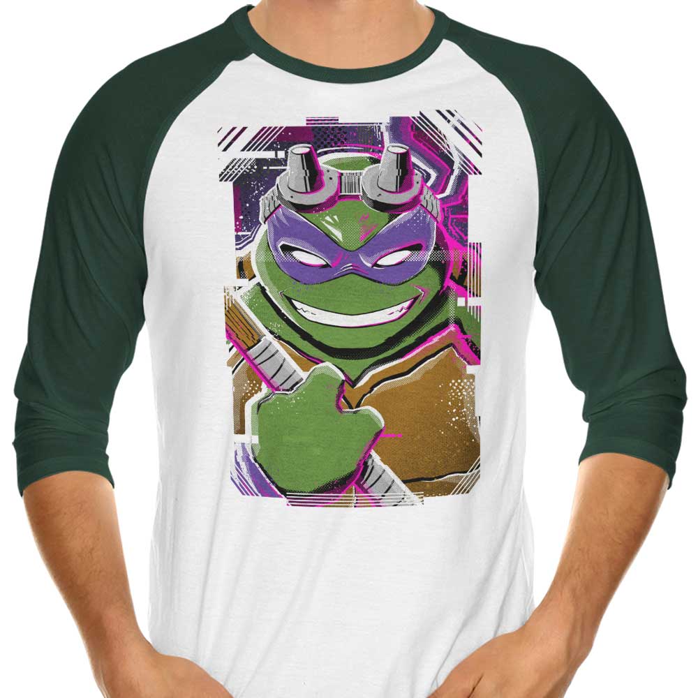 Donnie Glitch - 3/4 Sleeve Raglan T-Shirt Hoodie, Sweatshirt | CiraTrend.com (Image 4)