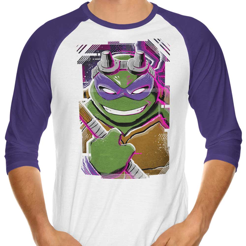 Donnie Glitch - 3/4 Sleeve Raglan T-Shirt Hoodie, Sweatshirt | CiraTrend.com (Image 1)