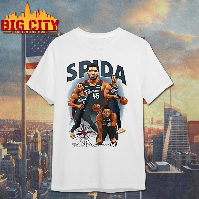 Donovan Mitchell Spida Cleveland Cavaliers Shirt