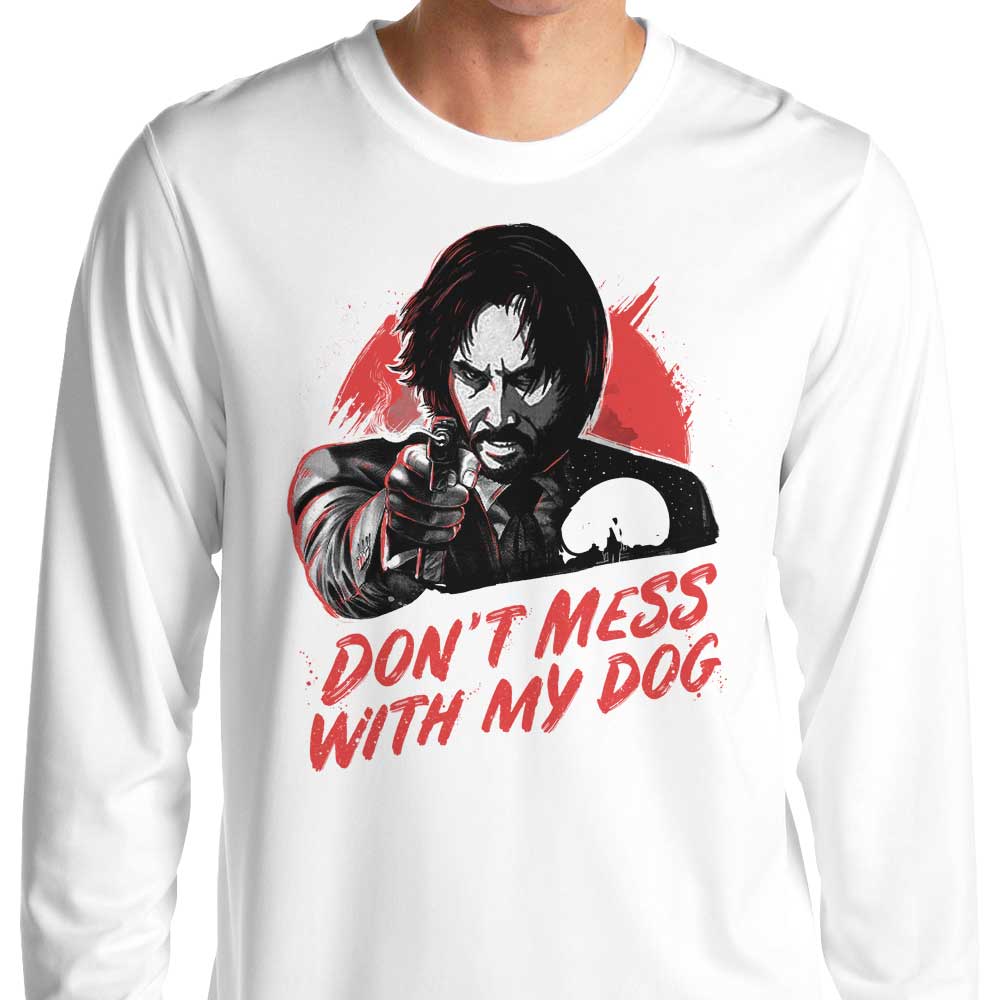 Don't Mess With My Dog - Long Sleeve T-Shirt Hoodie, Sweatshirt | CiraTrend.com (Image 3)