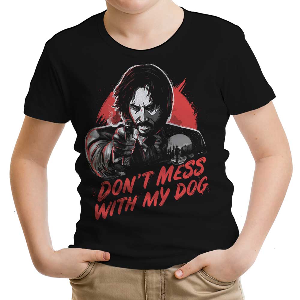 Don't Mess With My Dog - Youth Apparel T-Shirts, Hoodie, Sweatshirt | CiraTrend.com (Image 1)