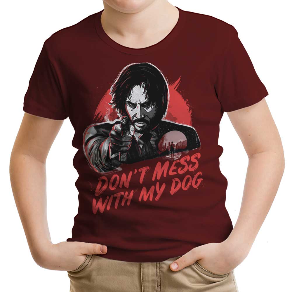 Don't Mess With My Dog - Youth Apparel T-Shirts, Hoodie, Sweatshirt | CiraTrend.com (Image 4)
