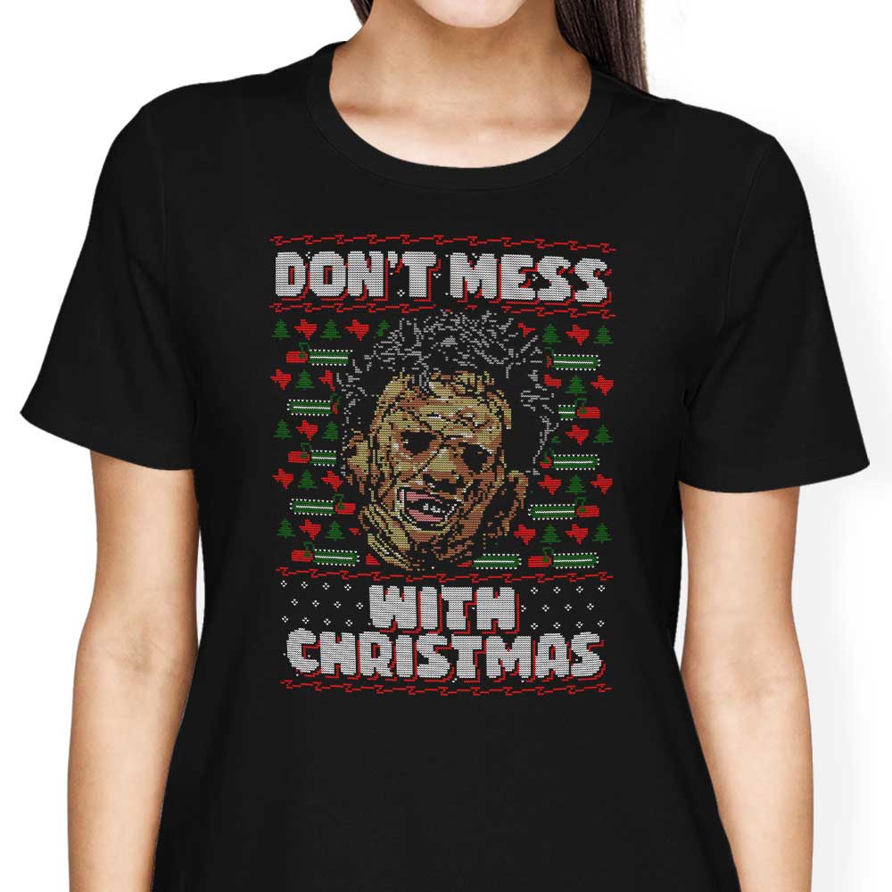 Don't Mess with Xmas - Women's Apparel T-Shirts, Hoodie, Sweatshirt | CiraTrend.com (Image 3)