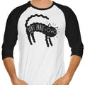 Don't Panic - 3/4 Sleeve Raglan T-Shirt Hoodie, Sweatshirt | CiraTrend.com (Image 1)