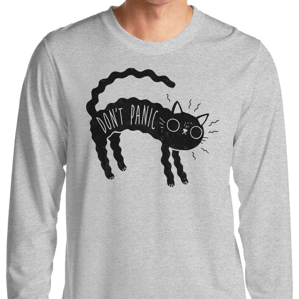Don't Panic - Long Sleeve T-Shirt Hoodie, Sweatshirt | CiraTrend.com (Image 3)