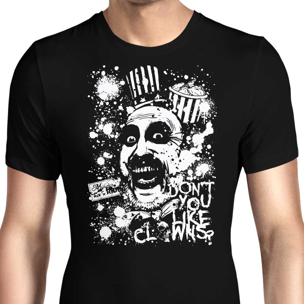 Don't You Like Clowns - Men's Apparel T-Shirts, Hoodie, Sweatshirt | CiraTrend.com (Image 1)