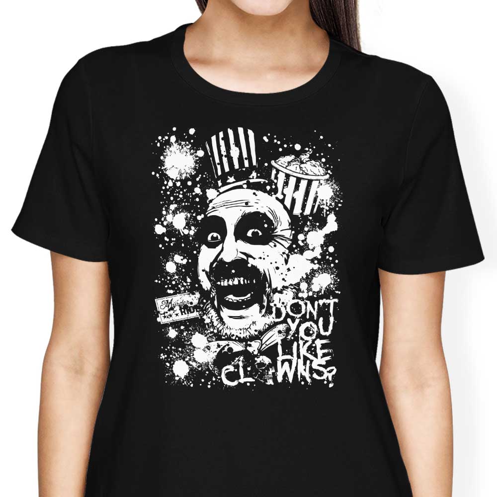 Don't You Like Clowns - Women's Apparel T-Shirts, Hoodie, Sweatshirt | CiraTrend.com (Image 3)