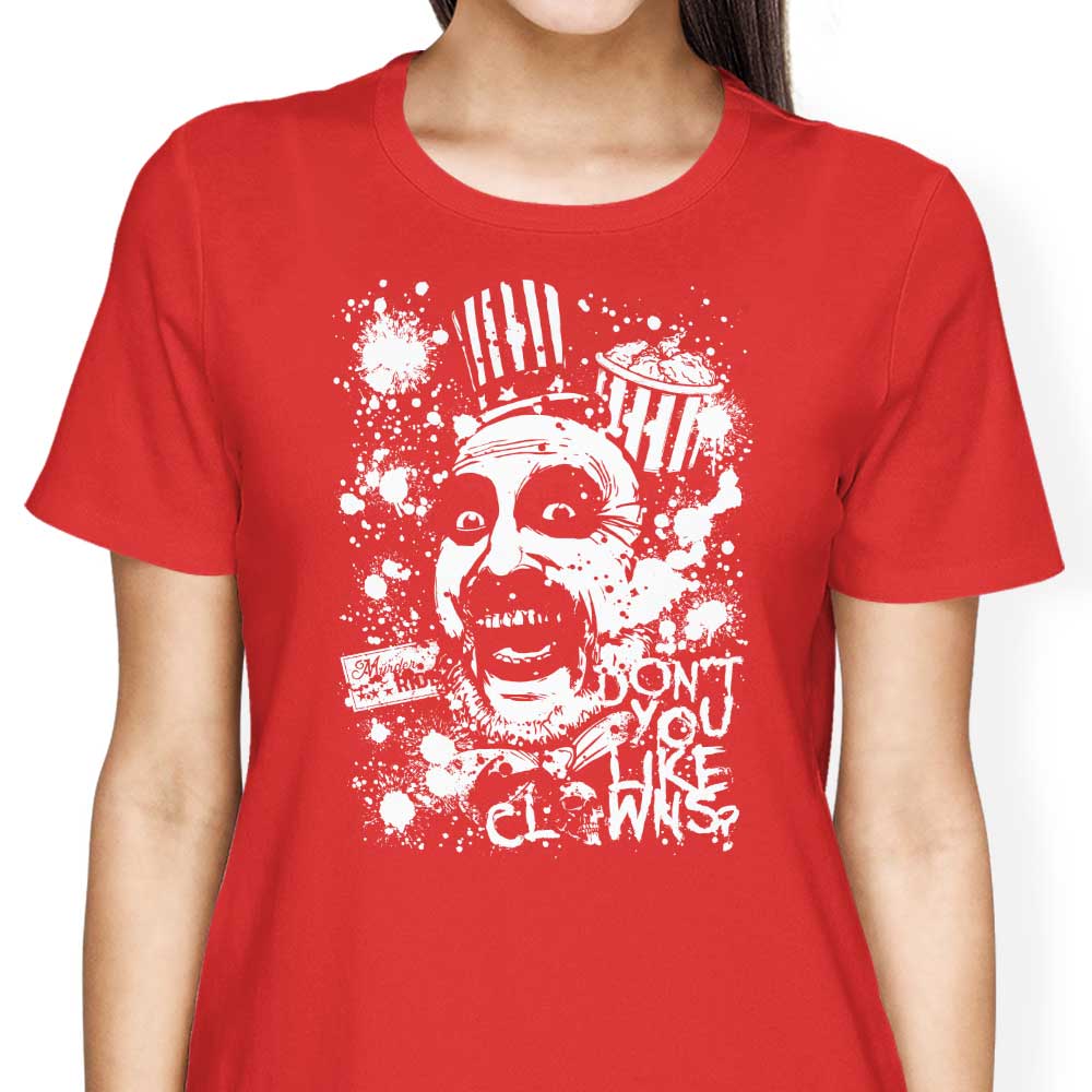 Don't You Like Clowns - Women's Apparel T-Shirts, Hoodie, Sweatshirt | CiraTrend.com (Image 5)