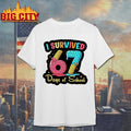 Donuts I Survived 67 Days of School shirt