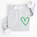 Double Heart, Pocket Print, St Patrick's Day Sweatshirt T-Shirts, Hoodie | CiraTrend.com
