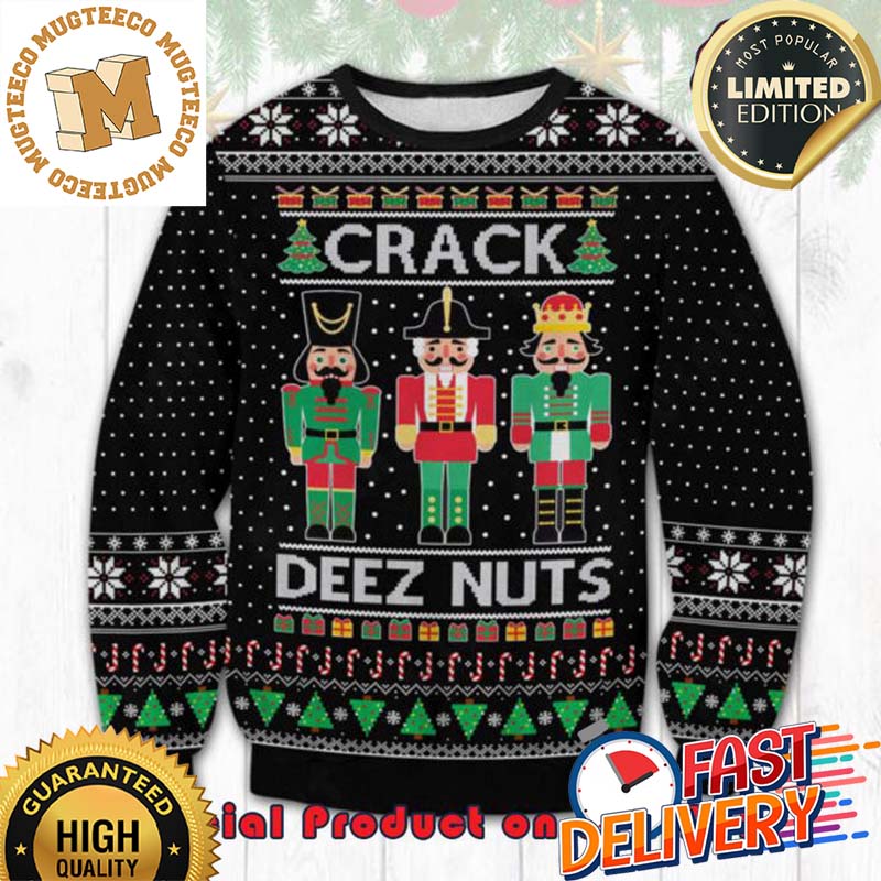 Dr. Dre Crack Deer Nuts Reindeer Ugly Christmas Sweater For Holiday 2023 Xmas Gifts